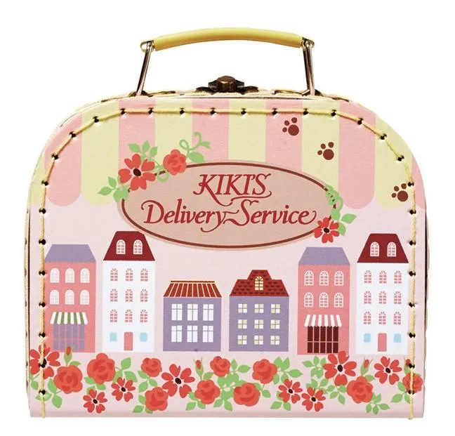 KIKI'S DELIVERY SERVICE - Jiji Flowers - Suitcase 12.5x15.6x6.8cm